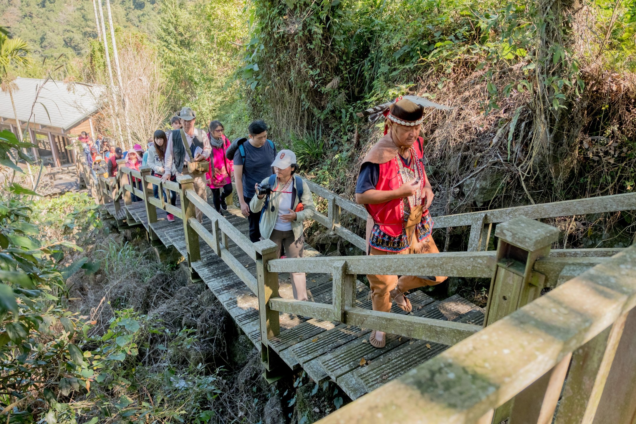 來吉部落Ｘ心自慢—山豬勇士藝術部落